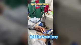 Camiseta de fútbol para hombre, de secado rápido, transpirable, ligera