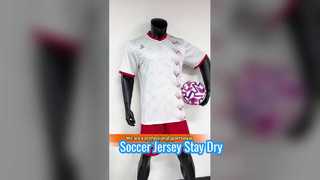 Camiseta de fútbol para hombre Comodidad transpirable de secado rápido