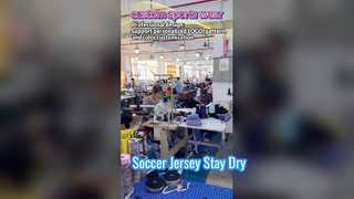 Camiseta de fútbol para hombre de secado rápido transpirable